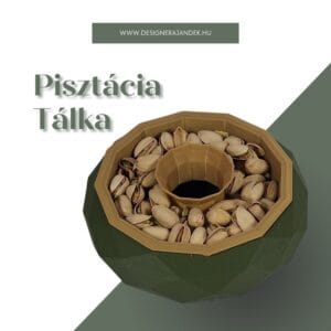 Pisztácia tálka