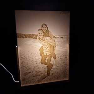 3D Nyomtatott Litofán Kép