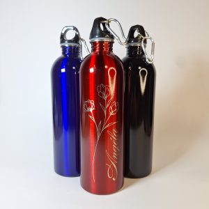 Egyedi Gravírozott Acél Kulacs (750ml)