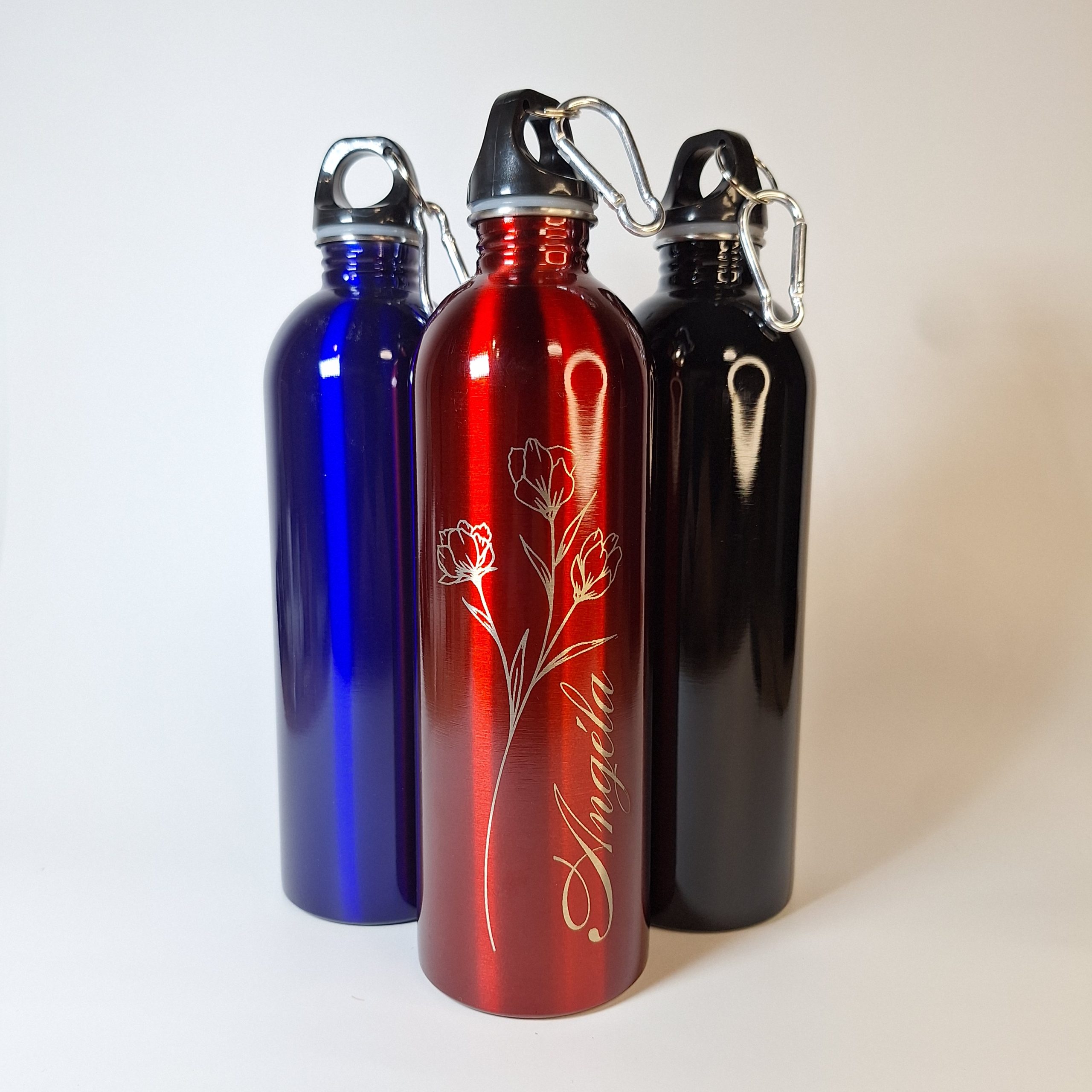 Egyedi Gravírozott Acél Kulacs (750ml)