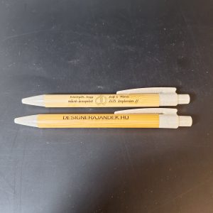 Egyedi gravírozott bambusz golyóstoll