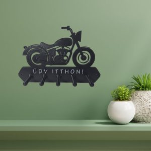 Személyre szabható fali kulcstartó